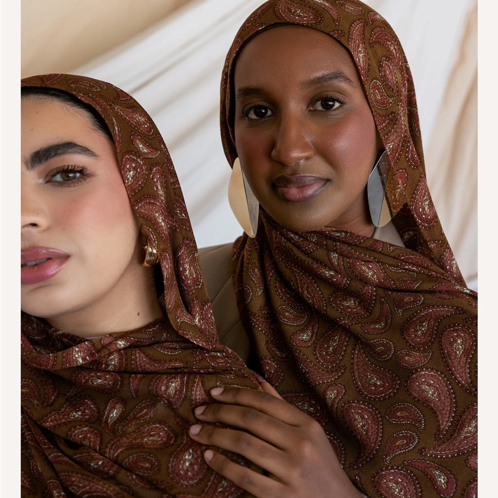 Abstract Patterned Scarf VELA - Picture 4 of 10